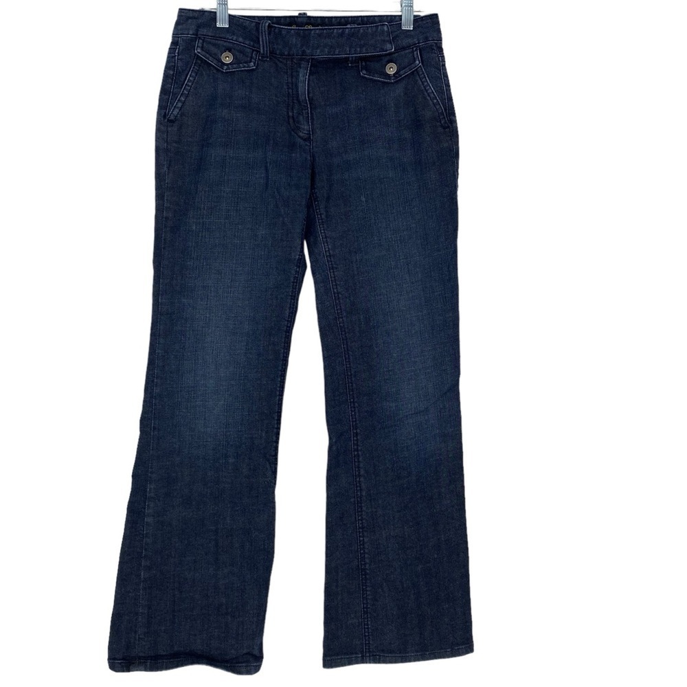 Ann Taylor Modern Fit Lindsay Waist Denim Blue Jean Trousers sz 6